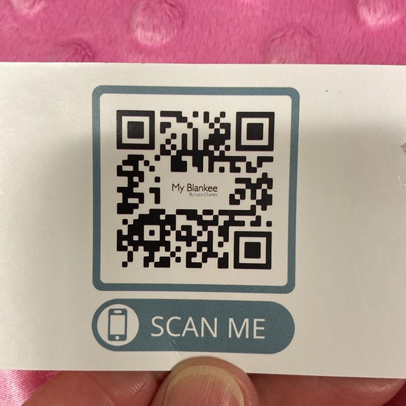 NWT My Blanker raspberry pink Dot Velour Stroller Blanket-30X35 - Picture 3 of 7